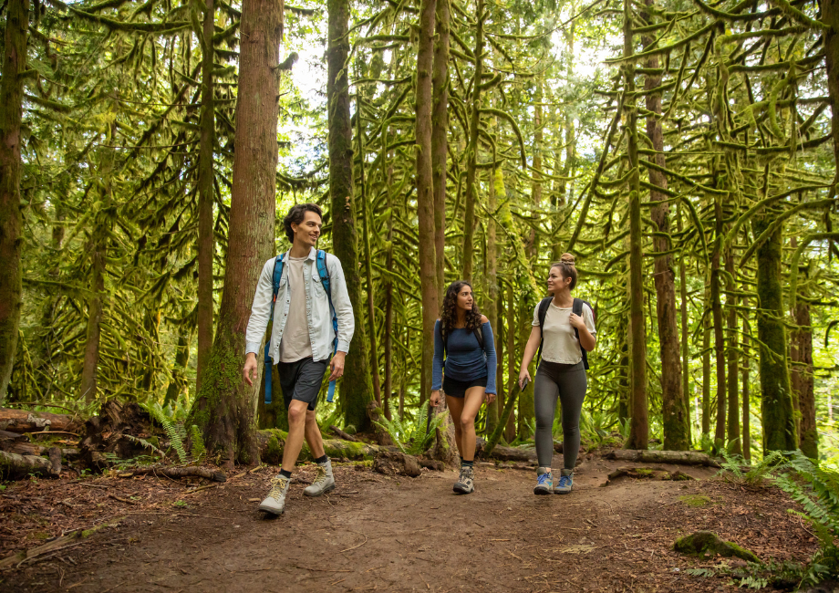 friends hiking