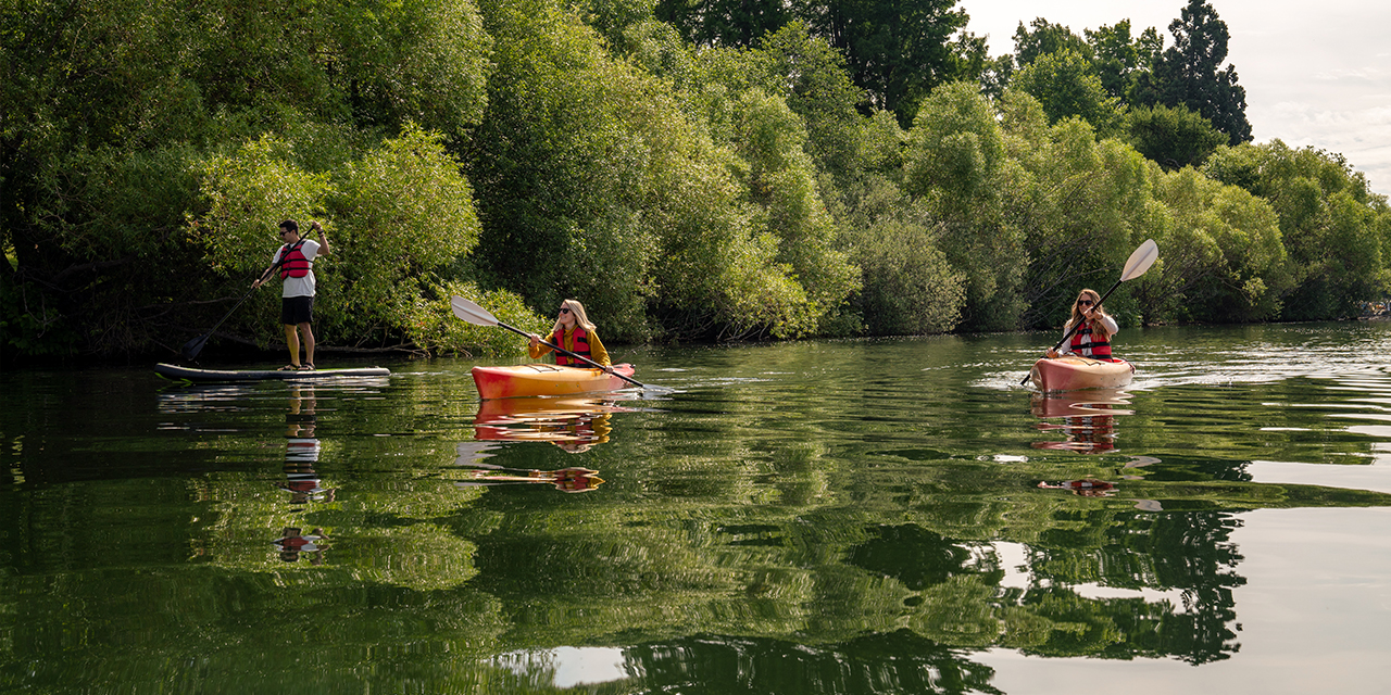 kayaking