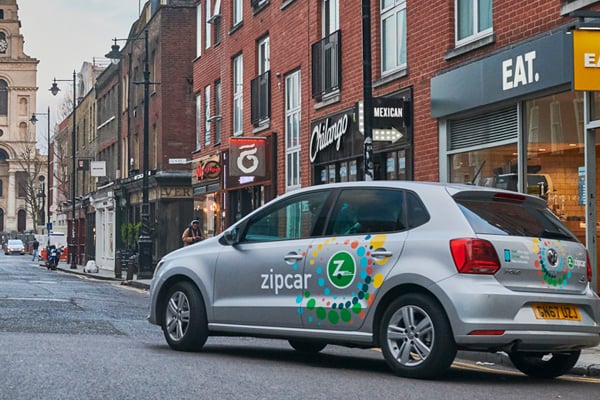 Zipcar in the city