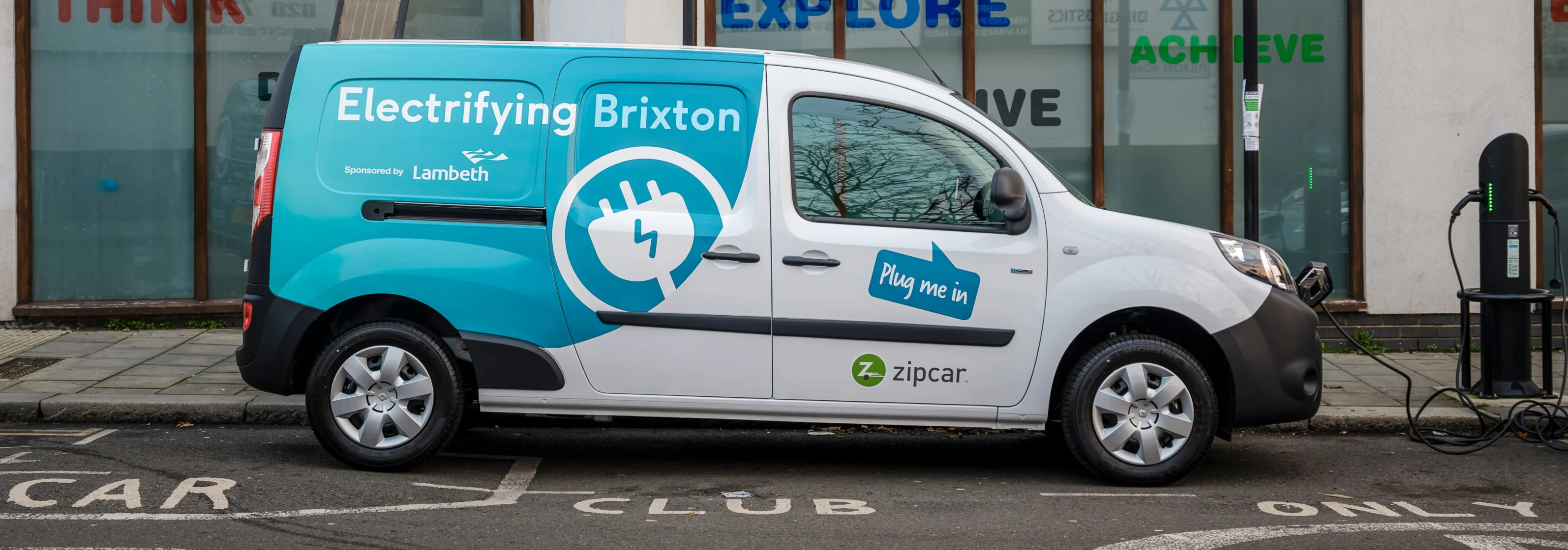 London's first shared E-Van