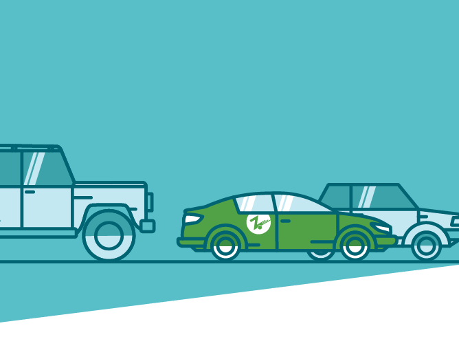 blue zipcar mobile