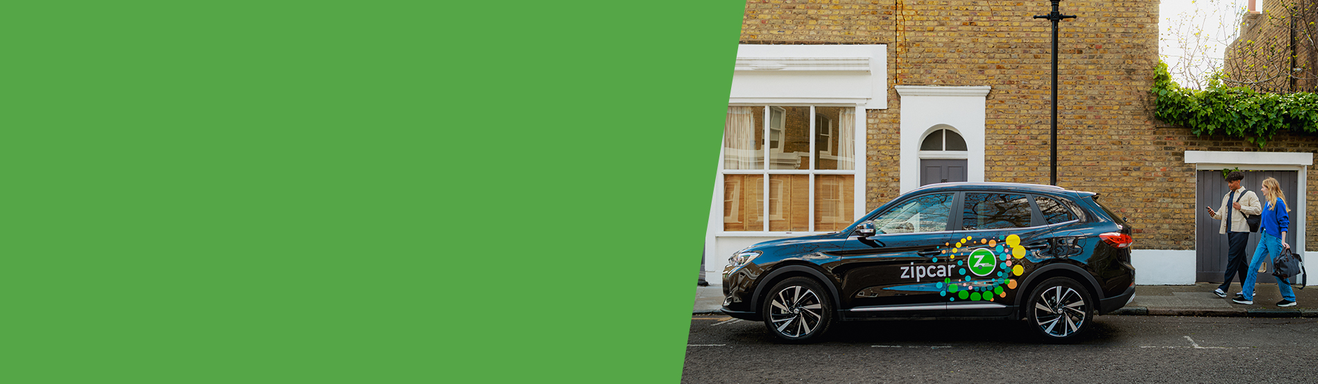 man extending zipcar trip 