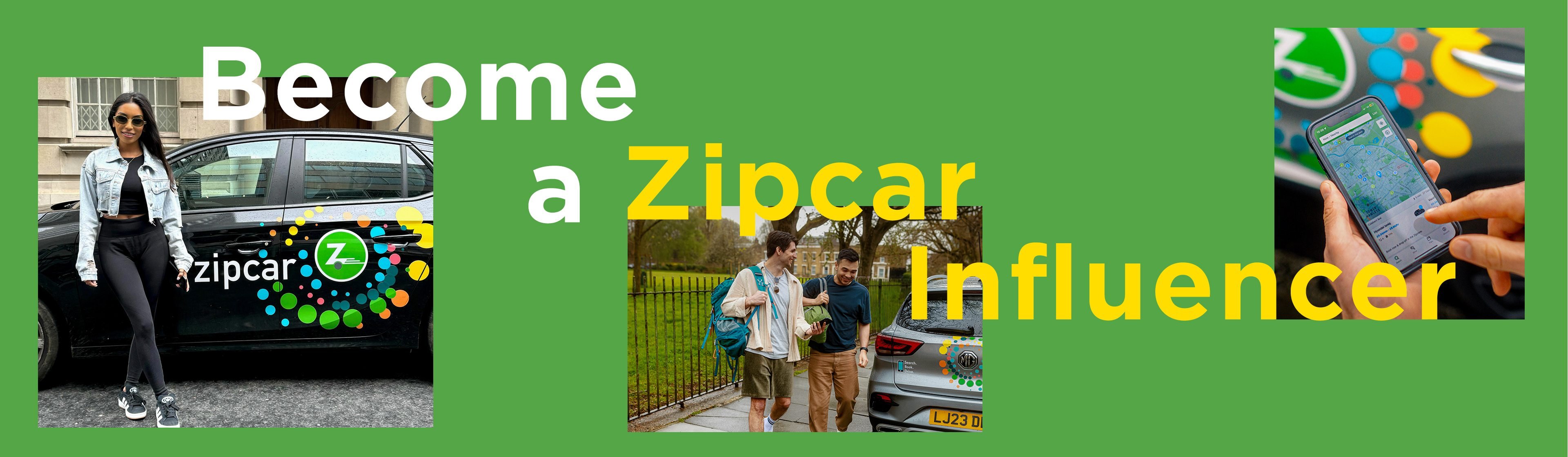 zipcar recruit influencer
