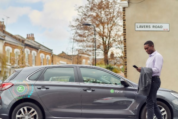 Man next to a car 