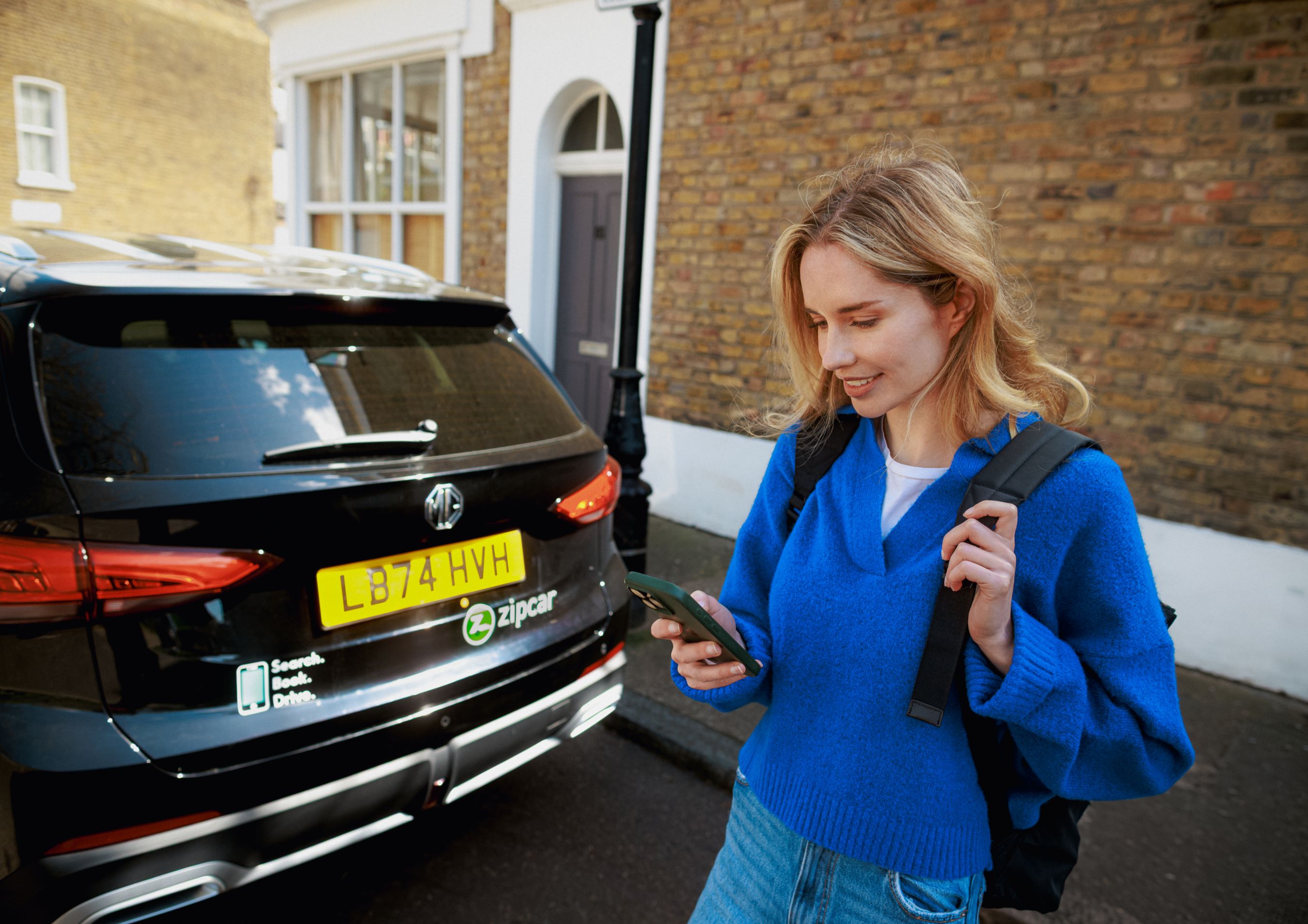 car hire with Zipcar