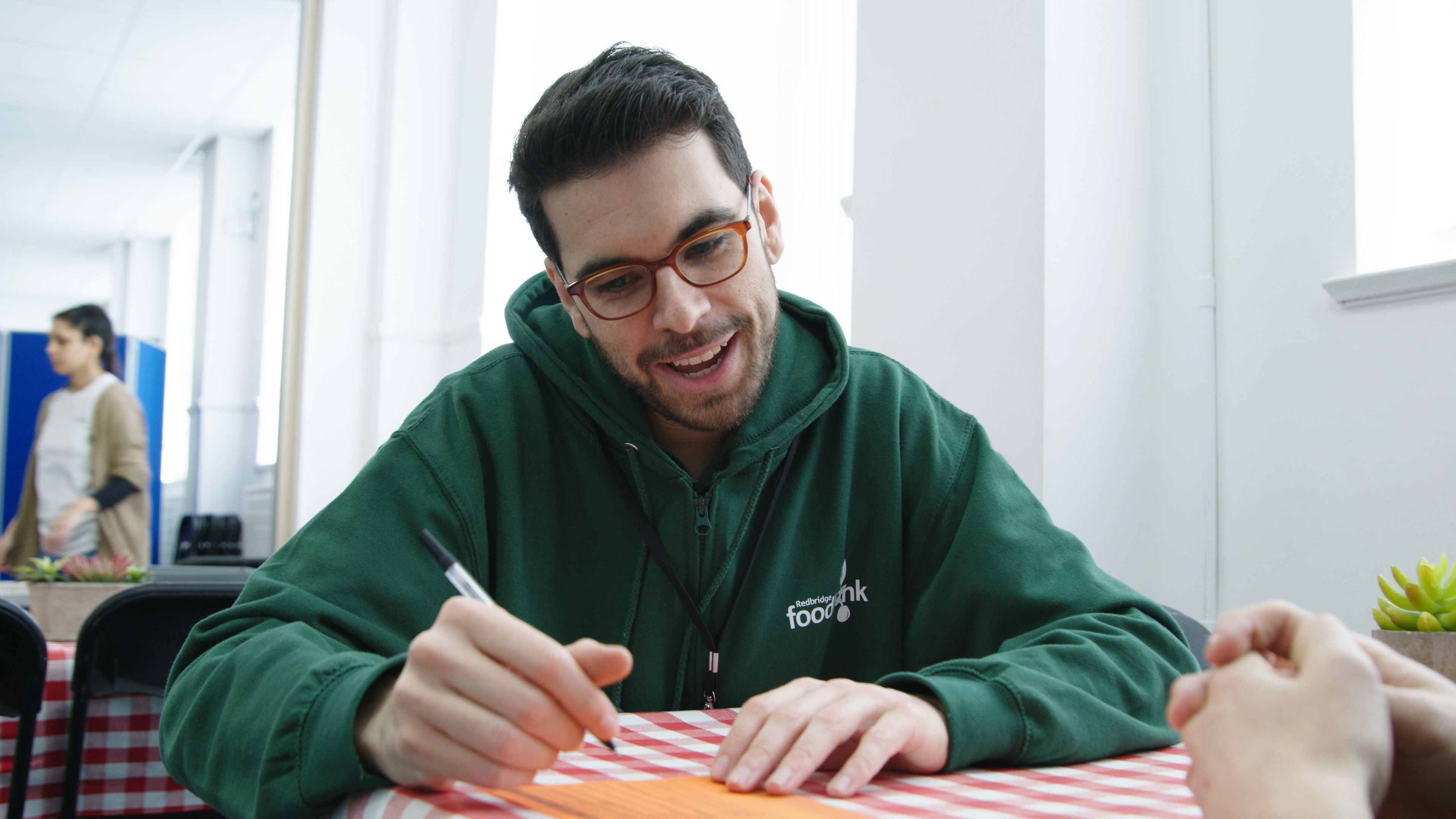 Redbridge Foodbank employee