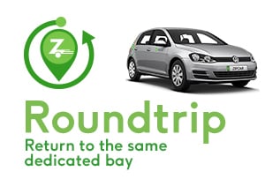 Roundtrip vs Flex Zipcar